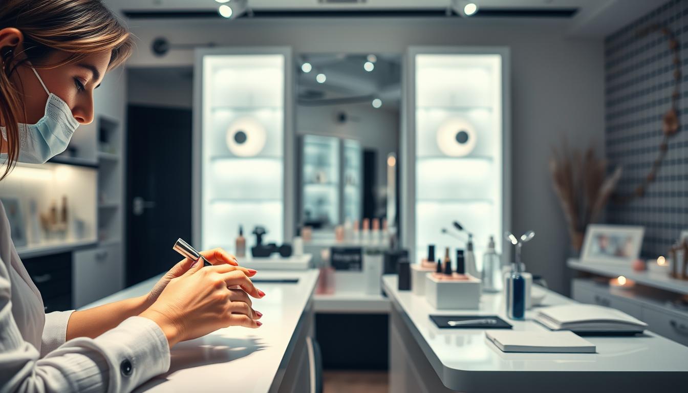 nail technician services